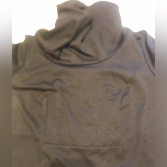 Lane Bryant Dress Cowl Neck Black - Picture 10 of 15